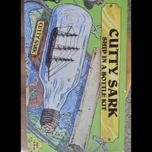Cutty Sark Ship in a Bottle Kit. NIB